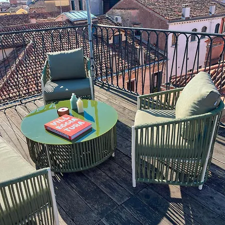 Stylish W Panoramic Terraces Heart Of Διαμέρισμα Βενετία