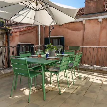 Stylish W Panoramic Terraces Heart Of Venezia