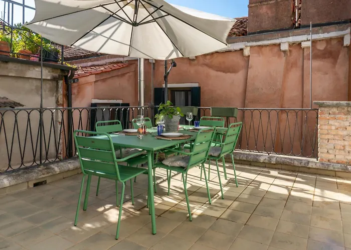 Stylish W Panoramic Terraces Heart Of Βενετία